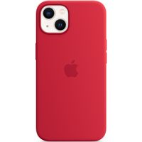 Apple Silicone Backcover MagSafe Apple iPhone 13 - Rood