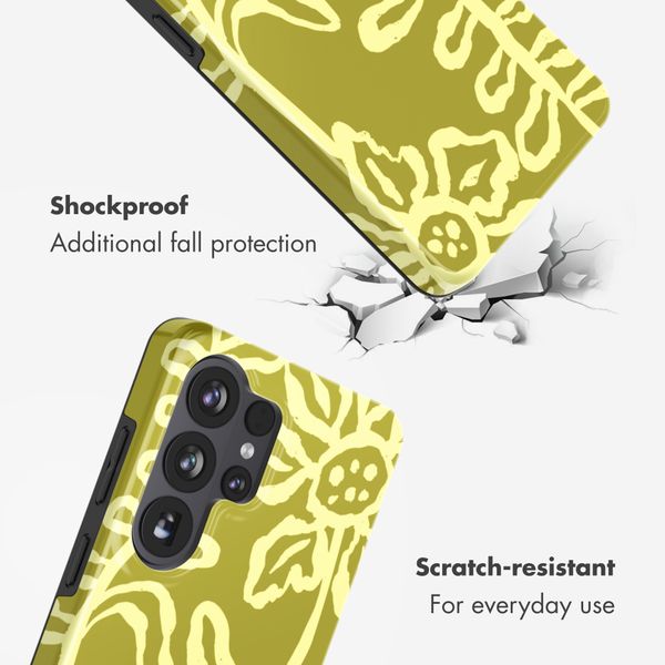 Selencia Vivid Back Cover with MagSafe Samsung Galaxy S26 Ultra - Chalky Bloom