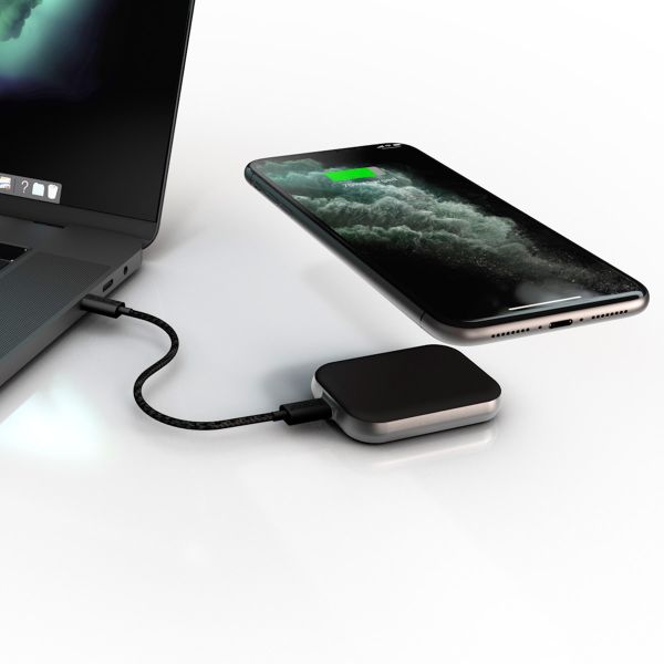 Zens USB-C stick draadloze oplader voor iPhone of AirPods - Geschikt voor USB-C poorten