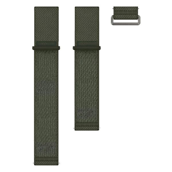 Garmin Nylon bandje  - Garmin 24 mm aansluiting - Moss Green