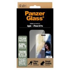 PanzerGlass EyeScreenprotector Ultra Wide Fit met applicator Apple iPhone 16 Pro