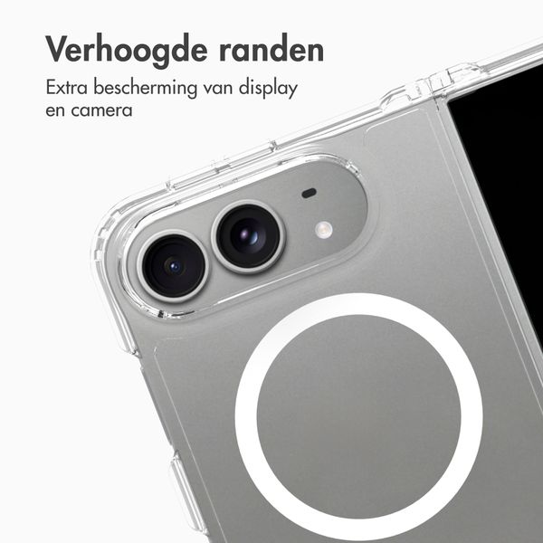 Accezz Xtreme Impact Backcover met MagSafe Apple iPhone Duo - Transparant