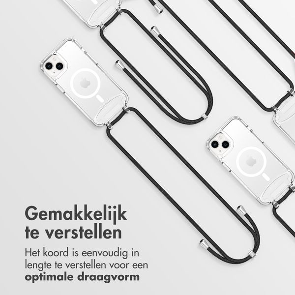 imoshion MagSafe Backcover met afneembaar koord Apple iPhone 13 - Transparant