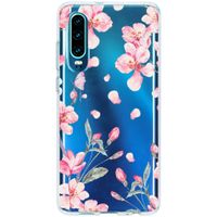 Design Backcover Huawei P30 - Bloesem Watercolor