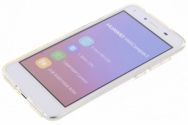 Ontwerp je eigen Huawei Y5 2 / Y6 2 Compact gel hoesje - Transparant