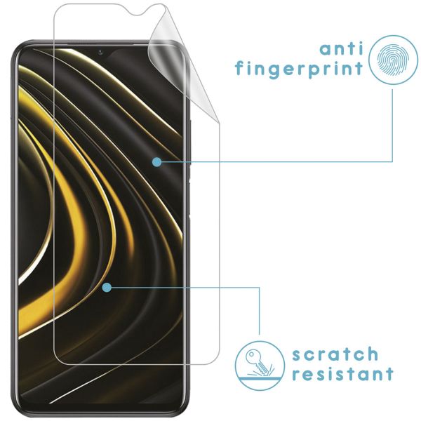 imoshion Screenprotector Folie 3 pack Xiaomi Poco M3