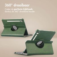 imoshion 360° draaibare Bookcase Samsung Galaxy Tab S10 Lite / S9 11.0 inch / Tab S10 FE / S9 FE 10.9 inch - Groen