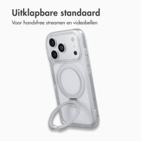 Accezz Ring Stand Backcover met MagSafe Apple iPhone 18 Pro / 17 Pro - Transparant