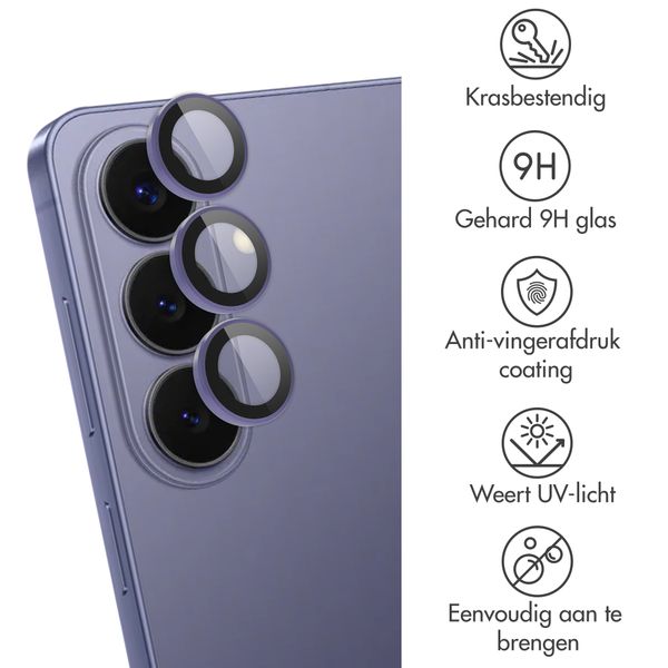 imoshion 2 Pack Camera lens protector Samsung Galaxy S26 / S26 Plus - Cobalt Blue