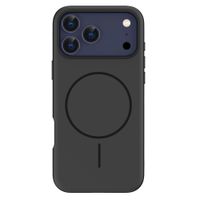 imoshion Color Backcover met Thin MagSafe Ring Apple iPhone 17 Pro Max - Zwart