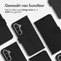 Accezz Wallet Softcase Bookcase Samsung Galaxy S24 Plus - Zwart