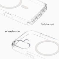Selencia Rivièra MagSafe Backcover met afneembare haakjes Apple iPhone 17 - Transparant