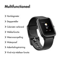 Lintelek Smartwatch ID205G - Zwart