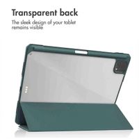 imoshion Trifold Hard Case Book Cover Apple iPad Pro 12.9 (2018/2020/2021/2022) - Green