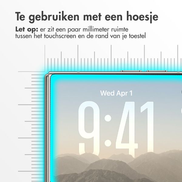 Accezz Gehard Glas Screenprotector 2-pack Apple iPhone Duo