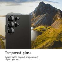 imoshion Camera Protector Glass 2-pack Samsung Galaxy S25 Ultra - Black