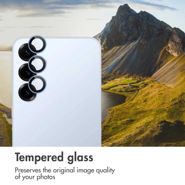 imoshion Camera Protector Glass 2-pack Samsung Galaxy S25 - Icyblue