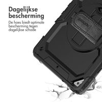 Accezz Rugged Backcover met schouderstrap Apple iPad Air 3 (2019) / Pro 10.5 (2017) - Zwart