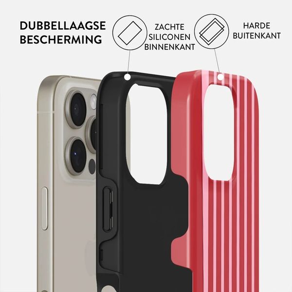 Burga Tough Backcover MagSafe Apple iPhone 16 Pro - Strawberry Jam