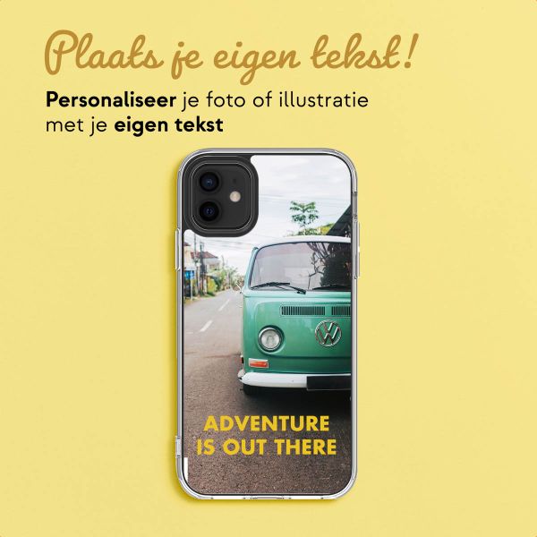 Ontwerp je eigen MagSafe Clear Case Apple iPhone 12 (Pro) - Transparant