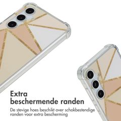 imoshion Design hoesje met koord Samsung Galaxy A55 - Beige Graphic