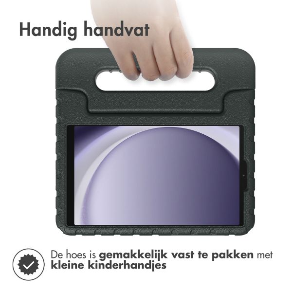 imoshion Kidsproof Backcover met handvat Samsung Galaxy Tab A9 8.7 inch - Zwart