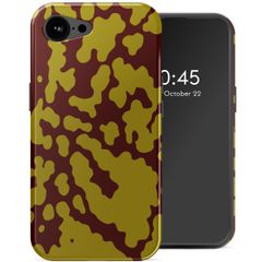 Selencia Vivid Backcover met MagSafe Apple iPhone 16e - Moo'd Olive Dust