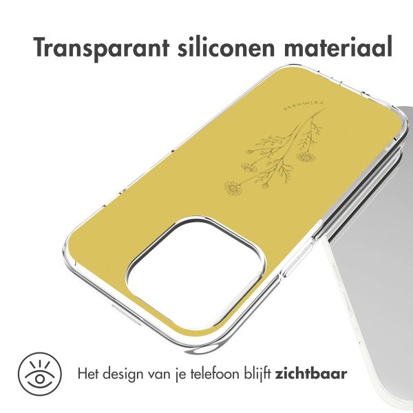 imoshion Design hoesje Apple iPhone 14 Pro - Floral Lime