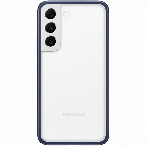 Samsung Originele Frame Cover Galaxy S22 - Navy