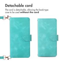 imoshion Bookcase with Strap Apple iPhone 16 - Turquoise