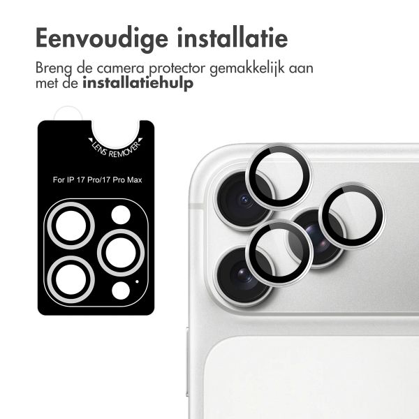 imoshion 2 Pack Camera lens protector Apple iPhone 17 Pro / 17 Pro Max - Silver