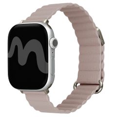 imoshion Magnetisch kunstleren bandje Apple Watch | 44/45/46/49 mm - Beige