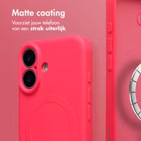 imoshion Color Backcover met MagSafe Apple iPhone 16 - Neon Pink