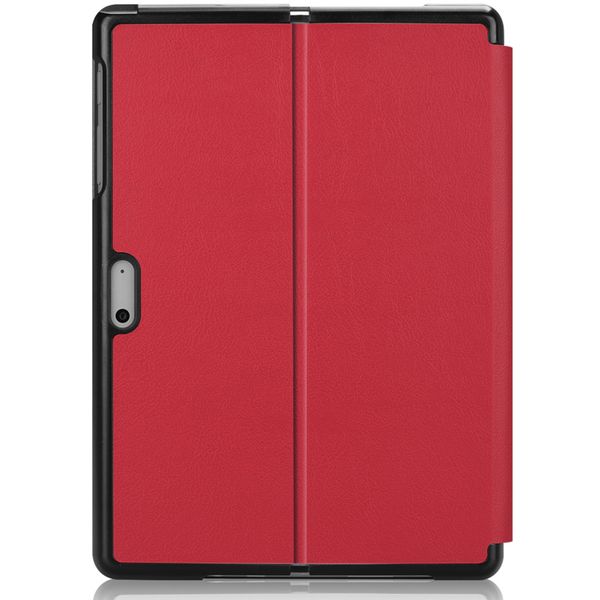 imoshion Trifold Bookcase Microsoft Surface Go 4 / Go 3 / Go 2 - Rood