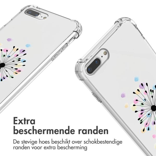 imoshion Design hoesje met koord Apple iPhone 8 Plus / 7 Plus - Sandstone Dandelion