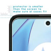 imoshion Screenprotector Folie 3 pack Motorola Moto E30 / E40