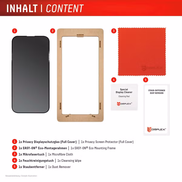 Displex Screenprotector Privacy Glass Samsung Galaxy S24 FE / S25 FE