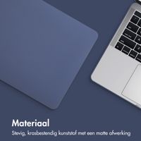 imoshion Laptop Cover Apple MacBook Pro 13 inch (2020 / 2022) - A2289 / A2251 / A2338 - Donkerblauw