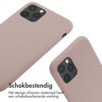 imoshion Siliconen hoesje met koord iPhone 11 Pro - Sand Pink