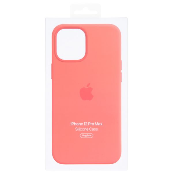 Apple Silicone Backcover MagSafe Apple iPhone 12 Pro Max - Pink Citrus