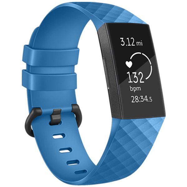 imoshion Siliconen bandje Fitbit Charge 3 / 4 - Blauw