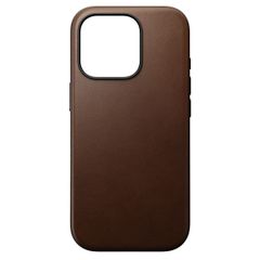 Nomad Modern Leather Case iPhone 16 Pro - Brown