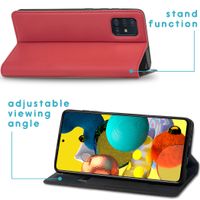 imoshion Slim Folio Bookcase Samsung Galaxy A51 - Rood