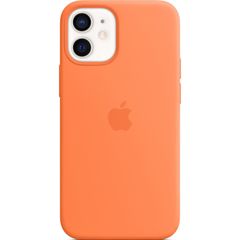 Apple Silicone Backcover MagSafe iPhone 12 Mini - Kumquat