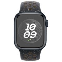 Apple Nike Sport Band Apple Watch Series 1 t/m 9 / SE (38/40/41 mm) | Series 10 / 11 (42 mm) - Maat S/M - Midnight Sky