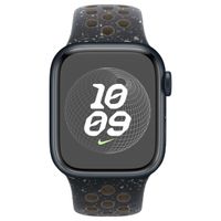 Apple Nike Sport Band Apple Watch Series 1 t/m 9 / SE (38/40/41 mm) | Series 10 (42 mm) - Maat S/M - Midnight Sky