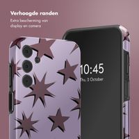 Selencia Vivid Tough Backcover Samsung Galaxy A15 (5G/4G) - Stars Plum Lilac