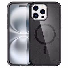 imoshion Sparkle Backcover met MagSafe Apple iPhone 16 Pro - Glitter Zwart