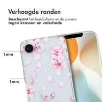 imoshion Design hoesje iPhone 16e - Blossom Watercolor