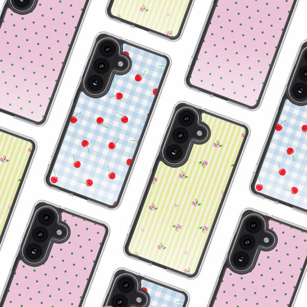 imoshion Design hoesje Samsung Galaxy S26 - Cherry Check